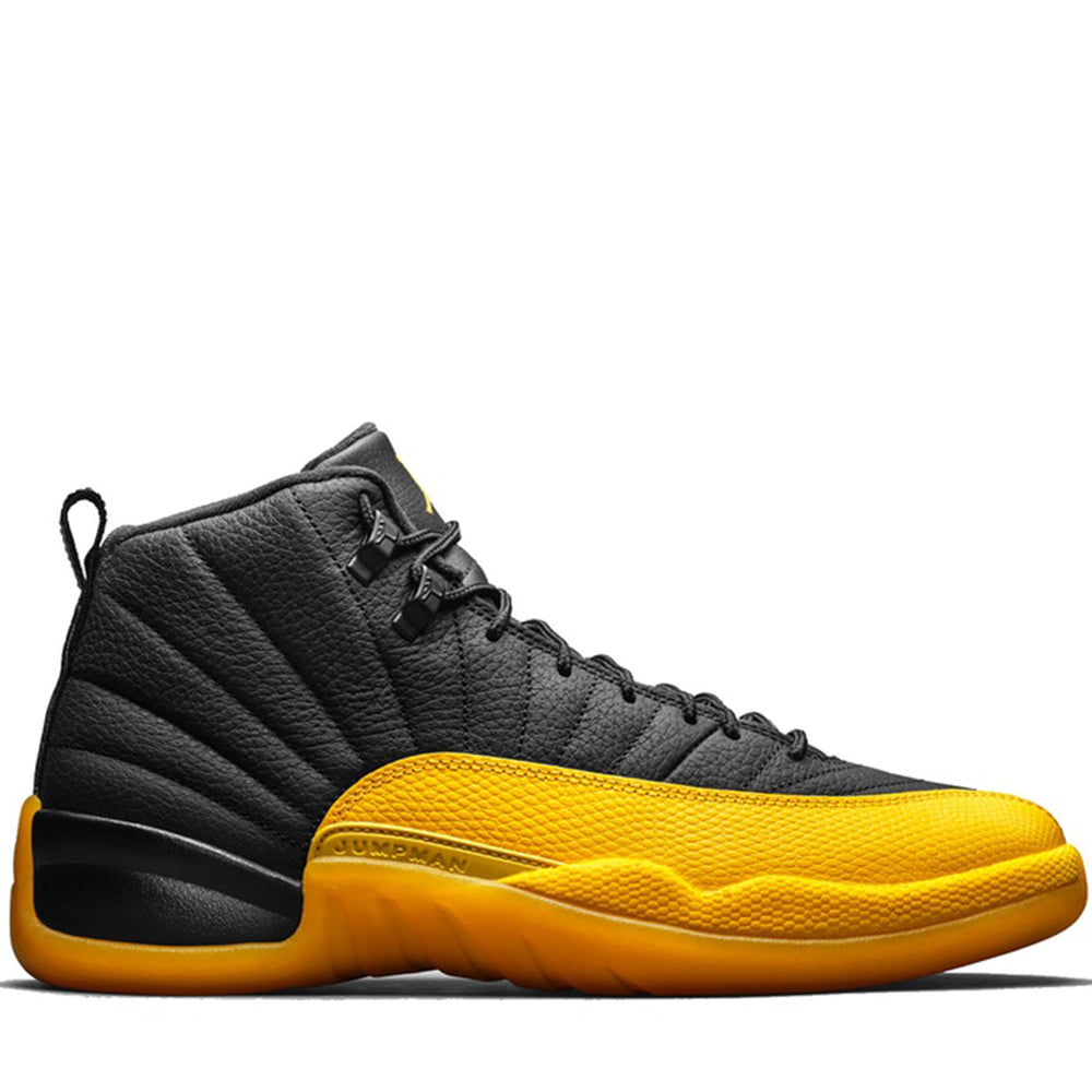 Jordan 13 black on sale yellow