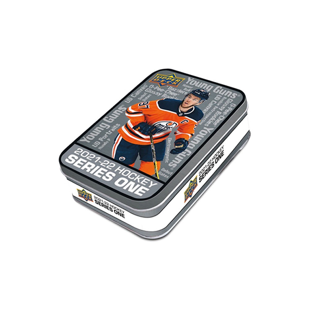 20212022 Upper Deck Series 1 Hockey Tin PLUS