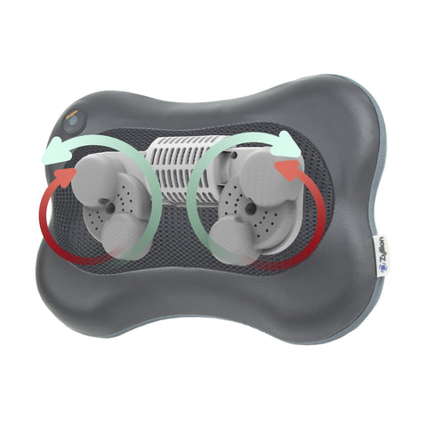 Zyllion ZMA-13-BK Shiatsu Back and Neck Massager with Heat - Black for sale  online