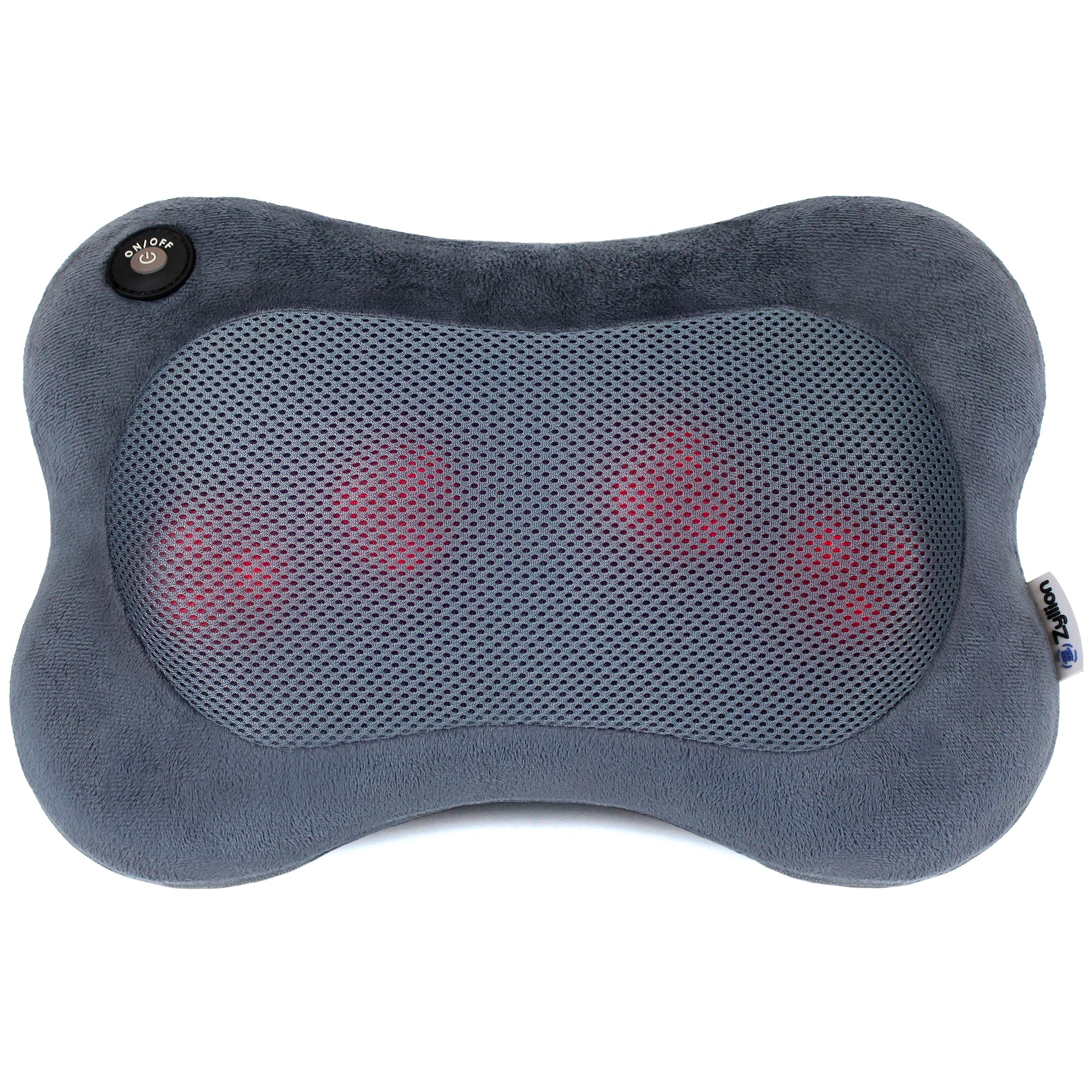 Zyllion Shiatsu Back and Neck Massager Pillow with Heat (ZMA-13)