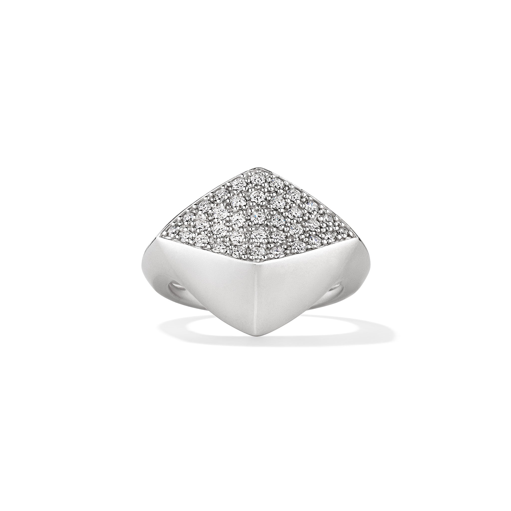 Judith Ripka Odyssey Chevron Band Ring