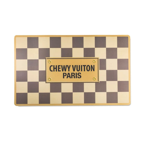 Luxury Paws: Parody Chewy Vuiton Designer Plush Dog Toys – Haute