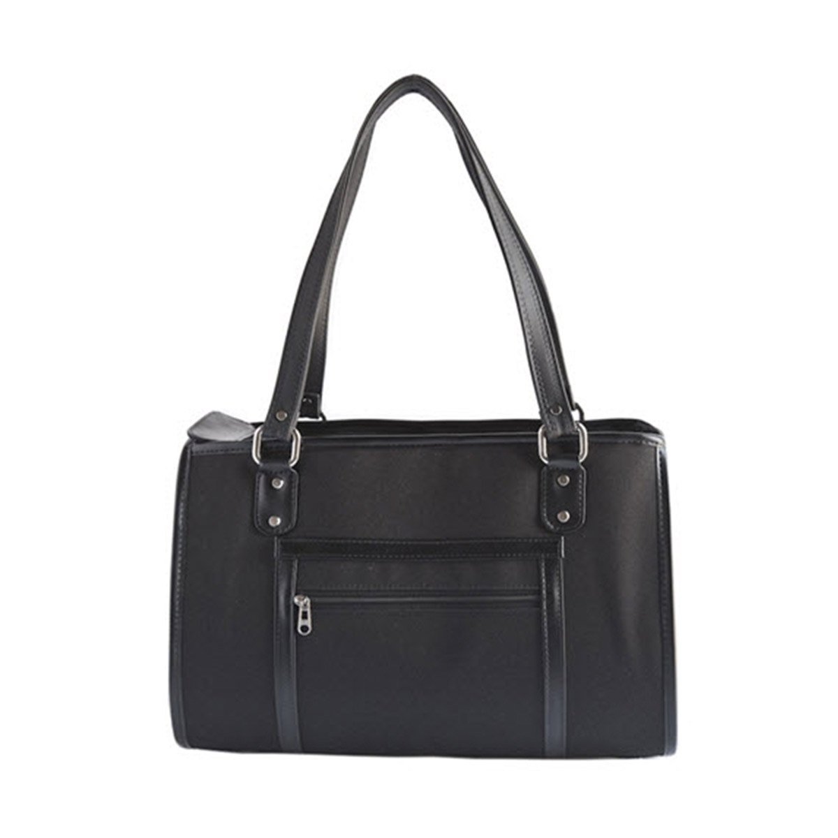 Payton Dog Carrier Handbag Black | Pawlicious & Company