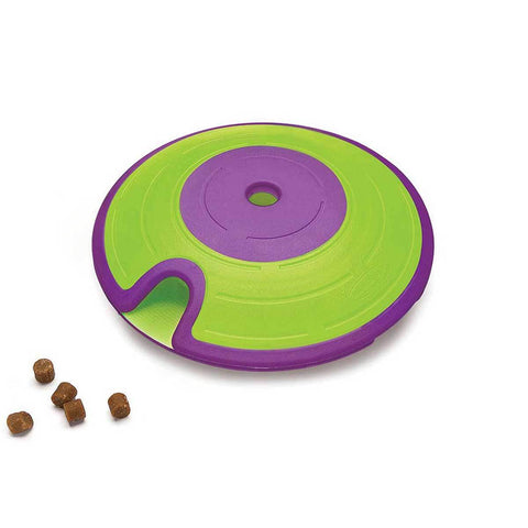 Outward Hound Dog Spin N' Eat Puzzle, Green