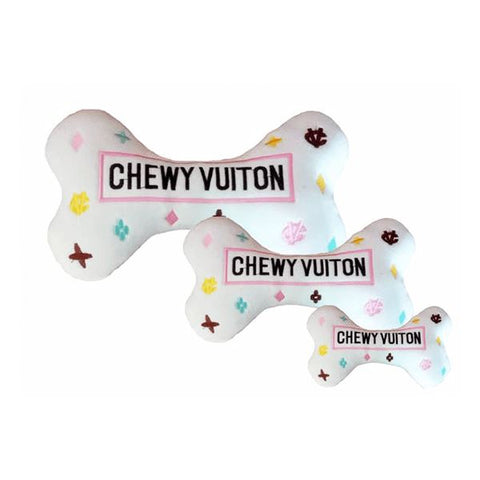 Chewy Vuitton Mini Designer Dog Toy Purse – FrankandBeanz Fancy