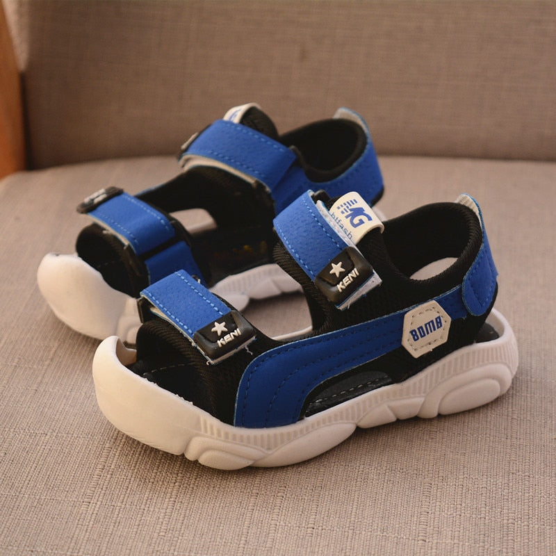 Summer Children Shoes Boys Soft Soles Beach Shoes Male Baby Baotou Anti-kick Children&#39;s Sand