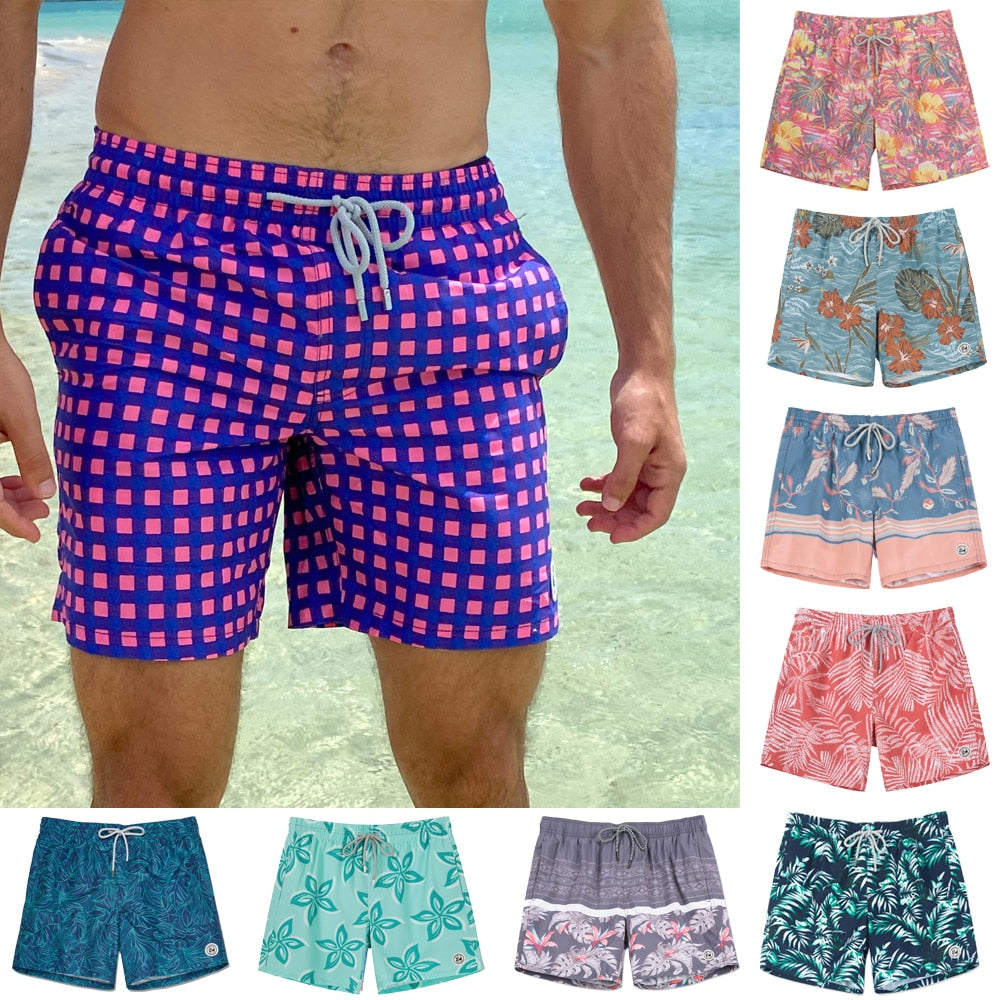 Mens Quick Dry Beach Board Shorts