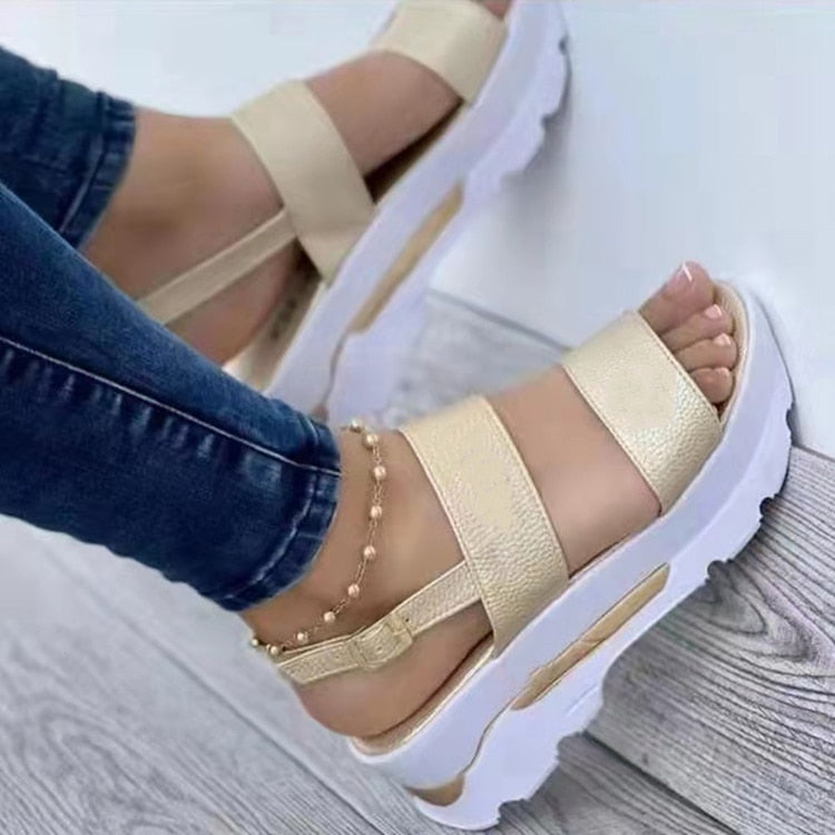 Women Sandals Lightweight Wedges Shoes For Women Summer Sandals Platform Shoes With Heels Sandalias 