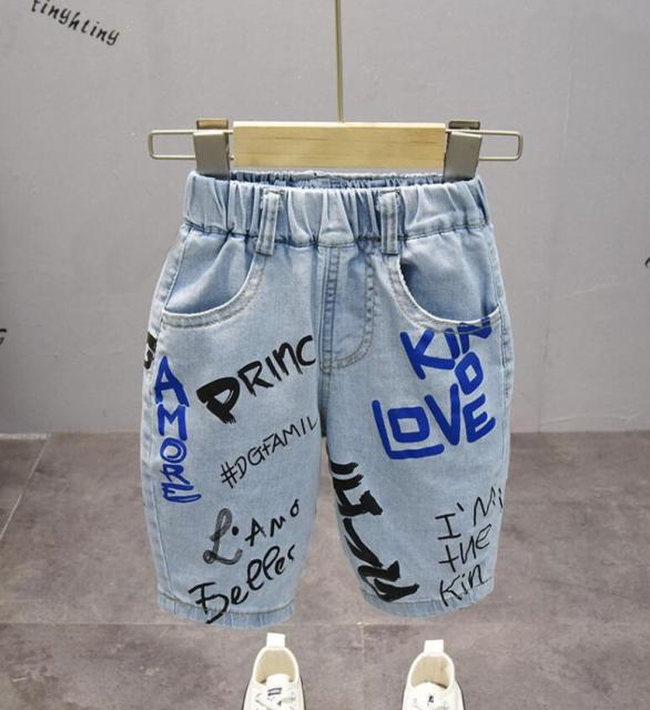 Broken Hole Denim Shorts