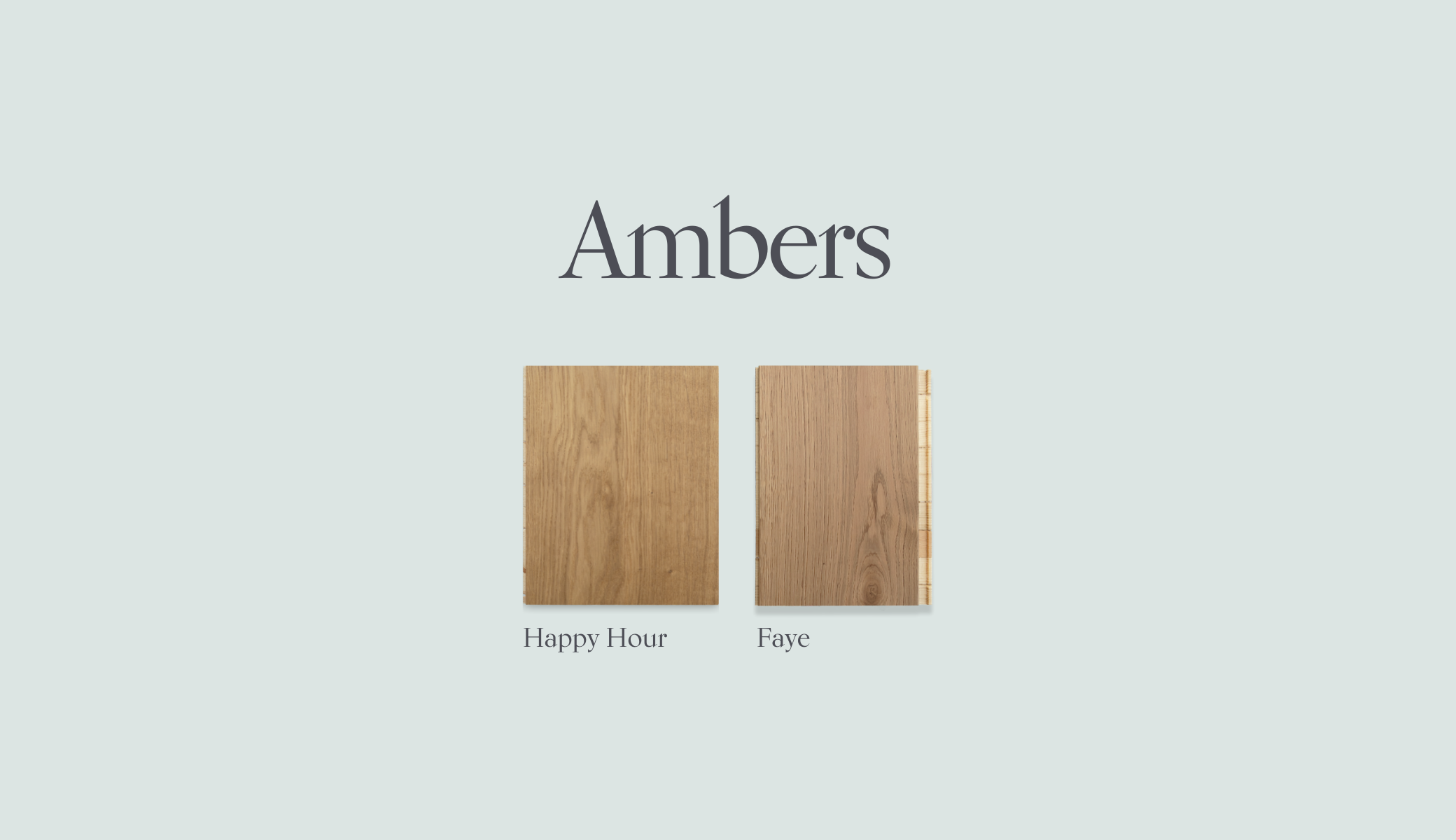 amber colored hardwood floors by Stuga