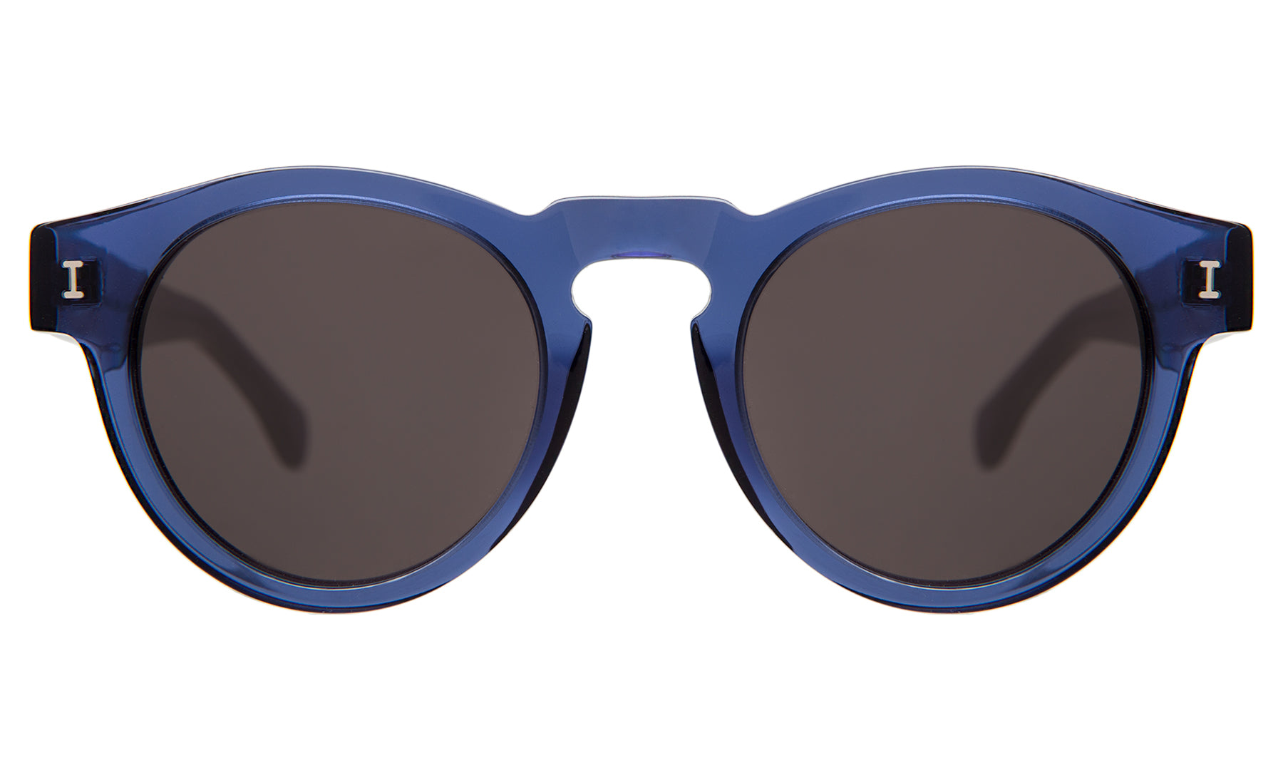 Illesteva Leonard Sunglasses In Cobalt / Grey