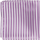 L4 PS - Lilac Stripes - Matching Pocket Square