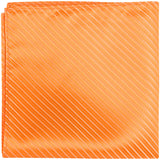 O4 PS - Tangerine - Matching Pocket Square