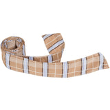 XN26-HT - Brown with Blue and White Plaid