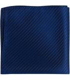 B2 PS - Imperial Blue w/Small Black Stripes - Matching Pocket Square