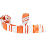 XO11-HT - White with Orange Stripes