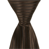 N6 - Brown with Black Pinstripe