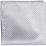 S2 PS - Light grey/silver - Matching Pocket Square