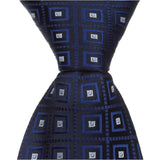 B9 - Navy with Squares