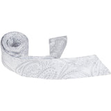 XS27-HT - White/Silver Paisley