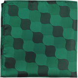 XG28 PS - Multi Green - Matching Pocket Square