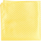 Y4 PS - Canary Yellow - Matching Pocket Square