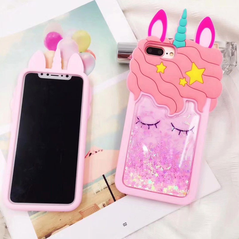 Pink Unicorn iphone case