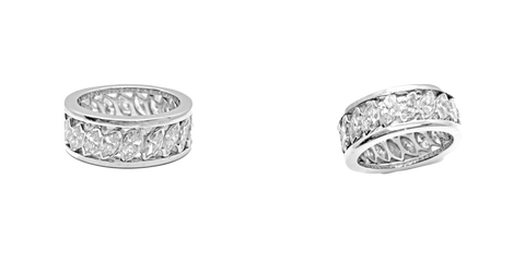 Golden Anvil Jewelers | Platinum and Diamond Eternity Style Band
