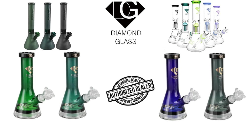 Diamond Glass Millenium Smoke Shop Authorized Dealer Bong Pipe
