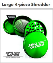 Santa Cruz Shredders 4 piece grinder