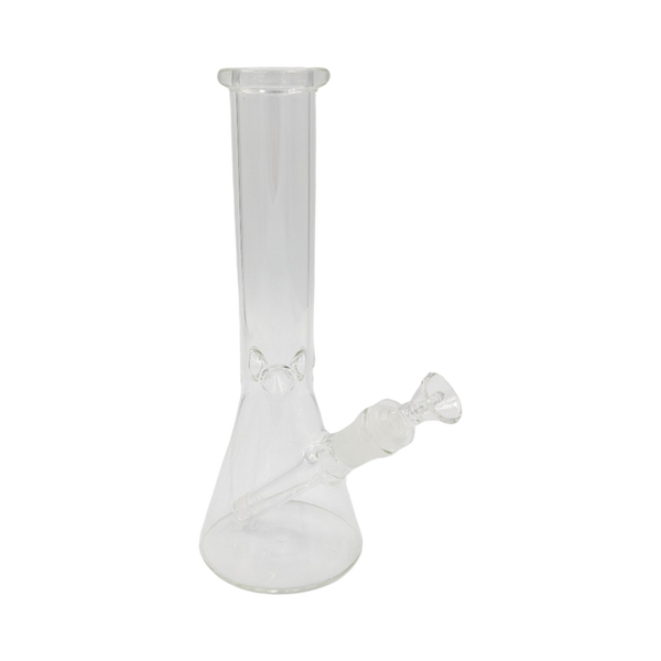 Cookie V Straight Water Pipe - White