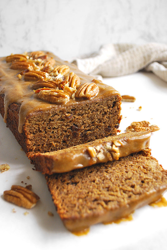 Sticky Date and Pecan Pudding Loaf naked foods