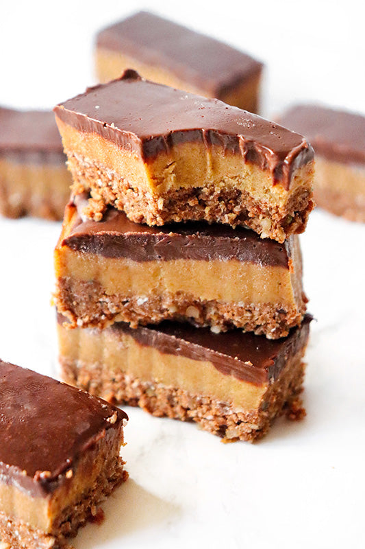 raw salted caramel slice recipe