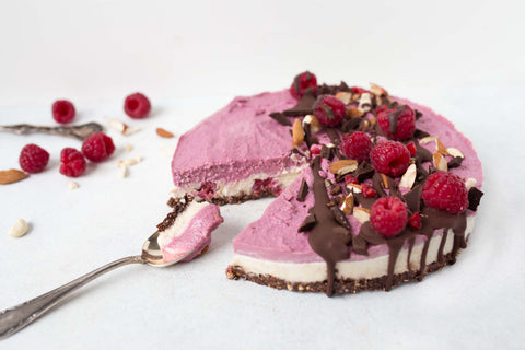 Naked Foods Recipe: No-Bake Raspberry Chocolate Cheesecake – nakedfoods ...