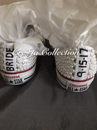 Bling Out Converse For Wedding Online 