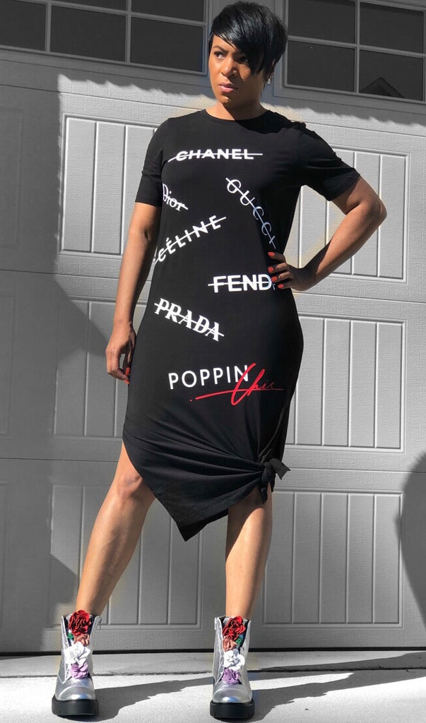 designer tee shirt dress