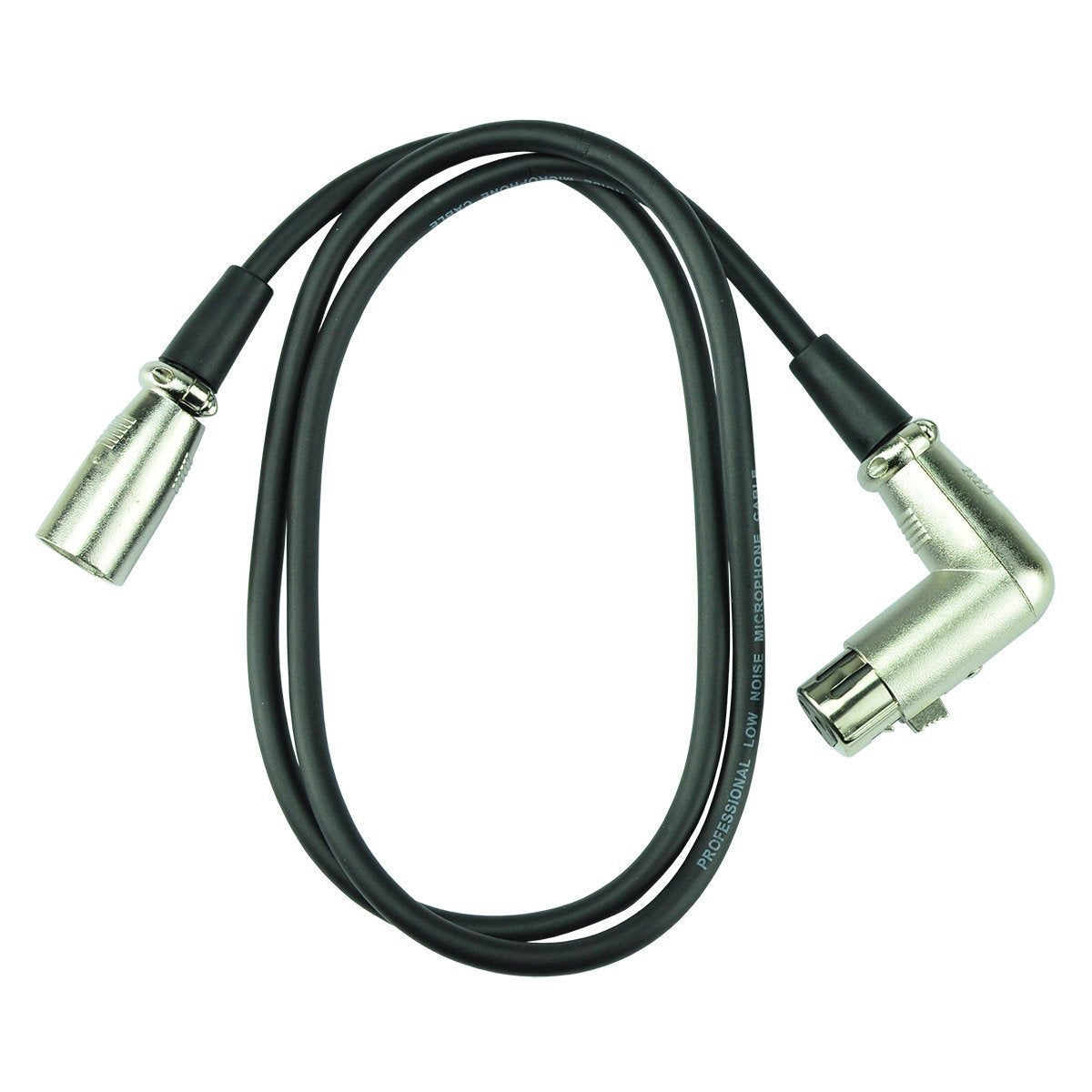 right angle male xlr cable