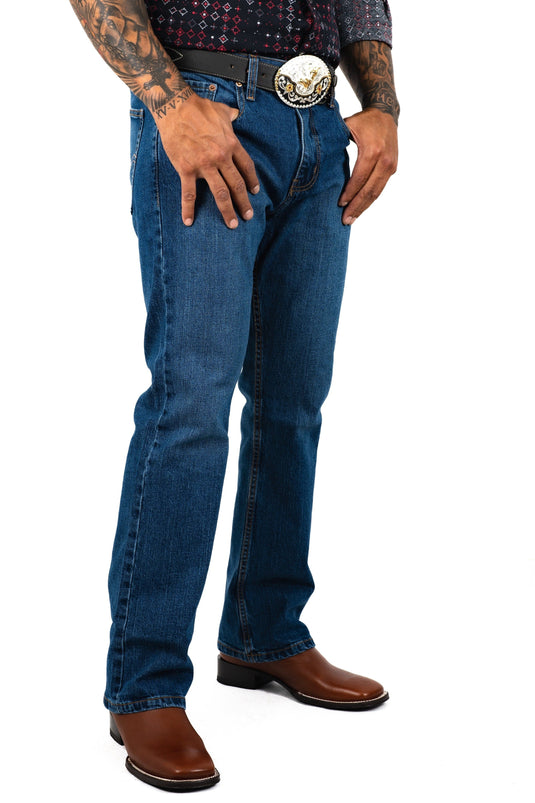 LV Men Gray Classic Bootcut Premium Jeans – Joe Boots