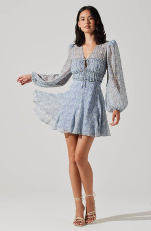 BuddyLove | Gayle Long Sleeve Mini Dress | Buckingham