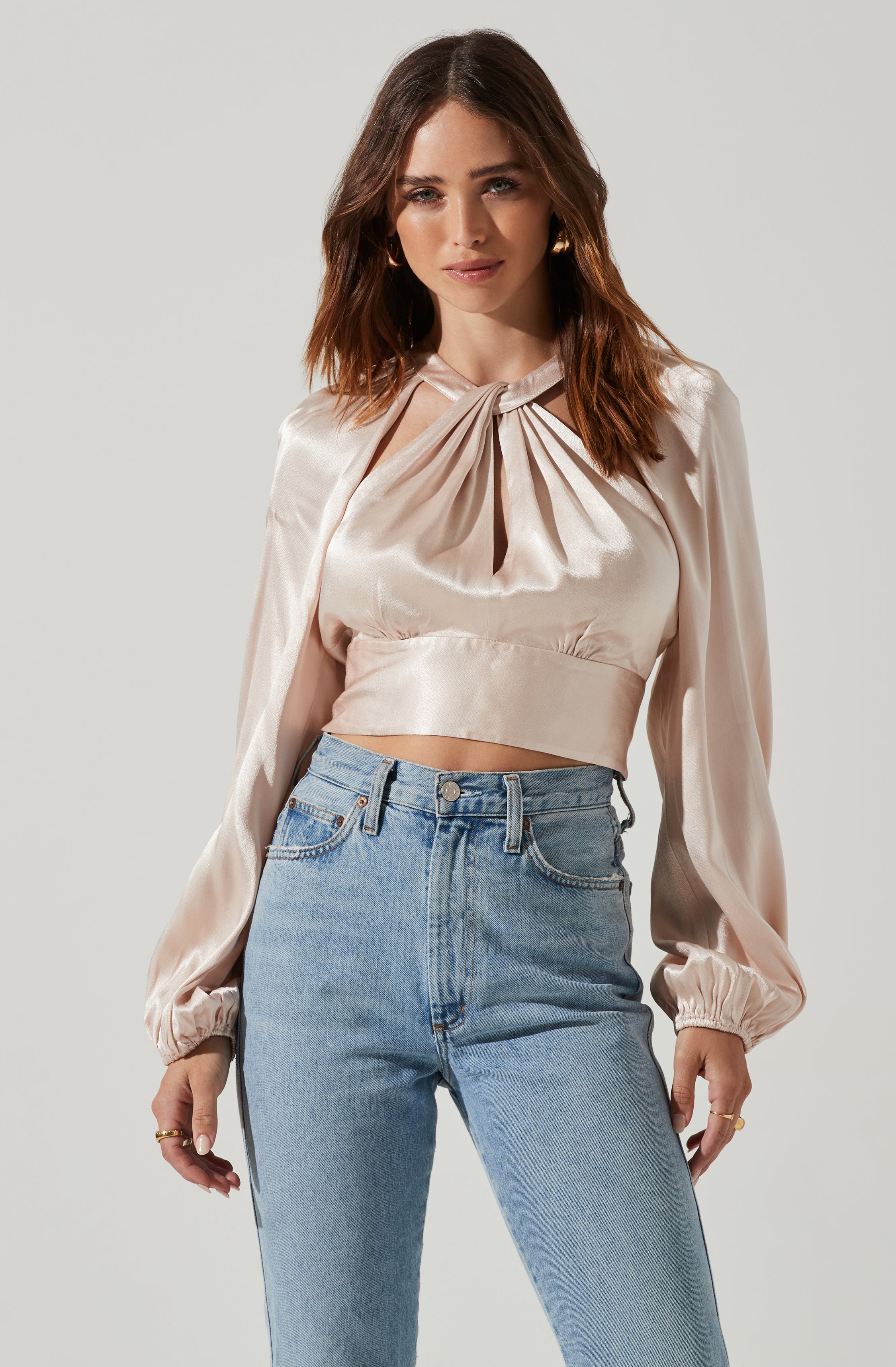 Ivory Sun Kissed Floral Top – Lane 201