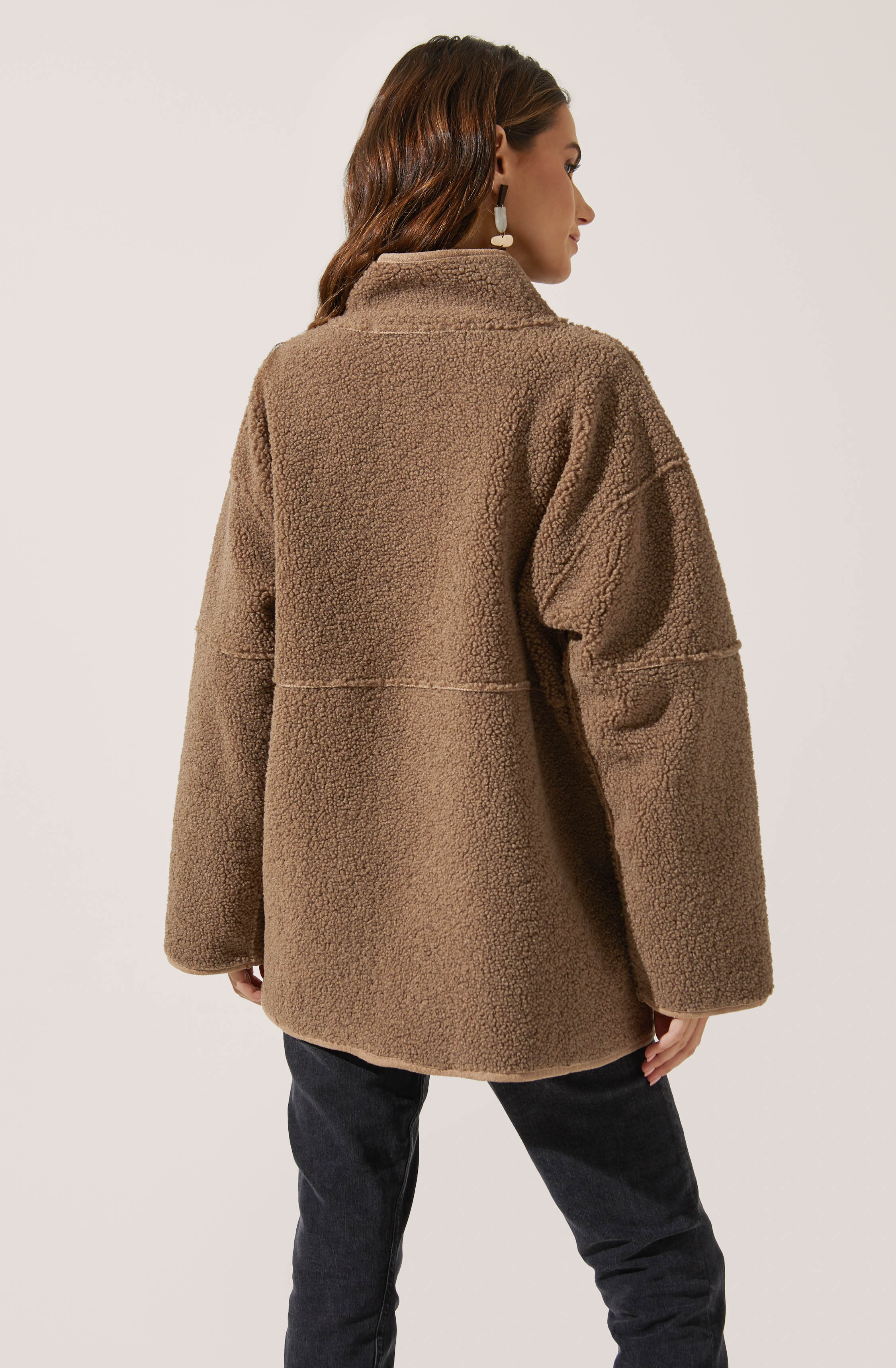 Oversized Teddy Coat