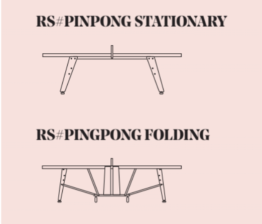 Replacement Net for RS#PingPong STATIONARY and FOLDING tables - By RS BARCELONA