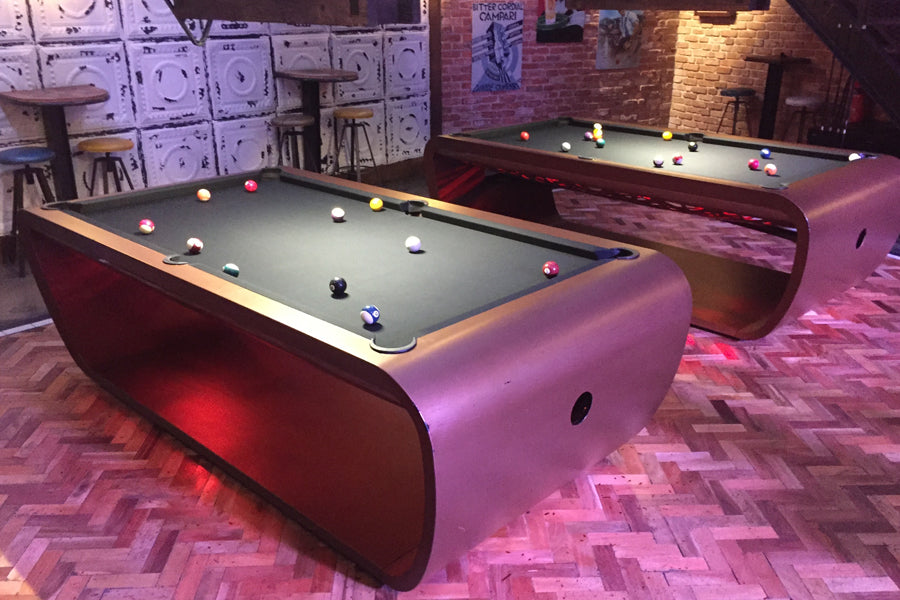 The Blacklight Design Billiard Table By Toulet