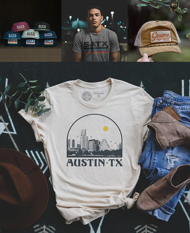 River Road Clothing Co. Texas Cities Gifts & Apparel