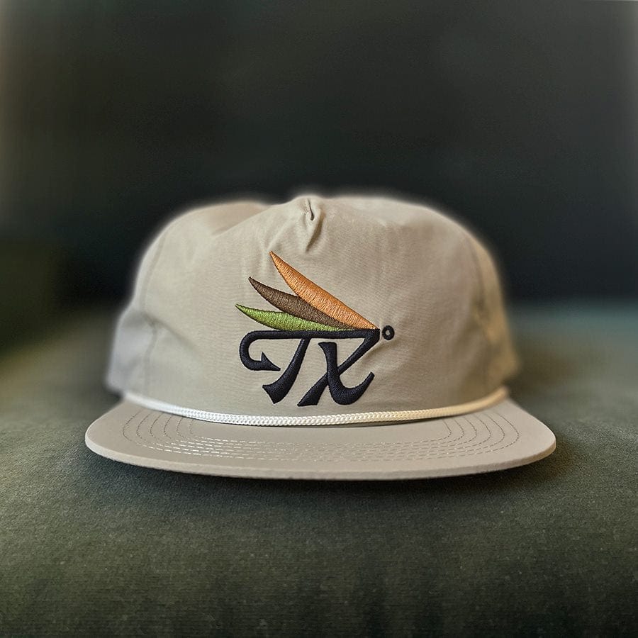 Texas Fly Fishing Snapback Rope Hat with Rope