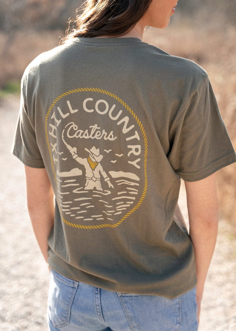 River Road Clothing Texas Hill Country Fishing T-Shirt S