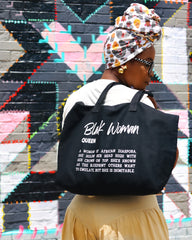 Personally She Black Woman Defined Tote Bag