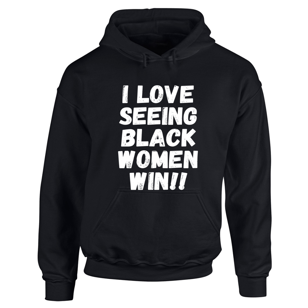 Black Woman Definition Statement Hoodie - Black Woman Pride – Personally She