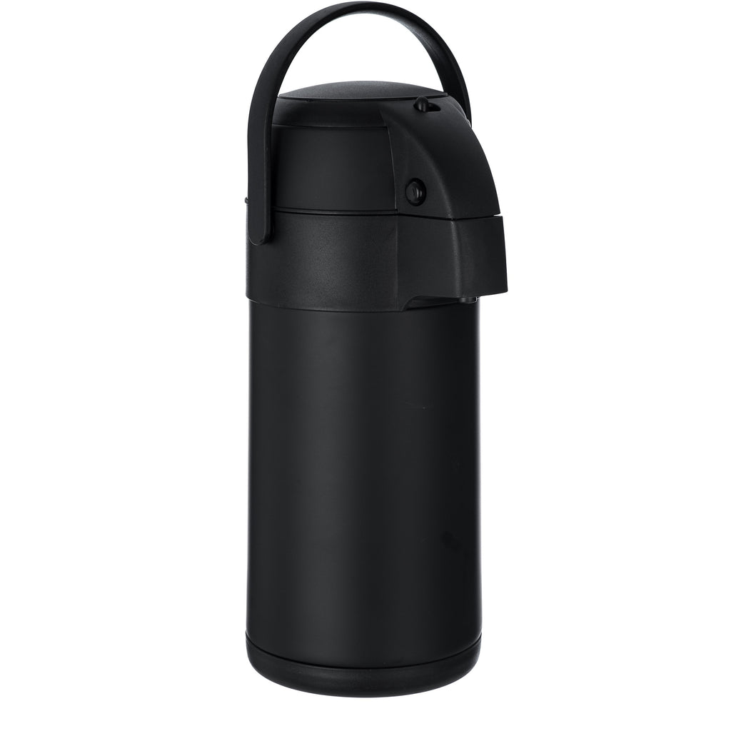 pump action vacuum flask