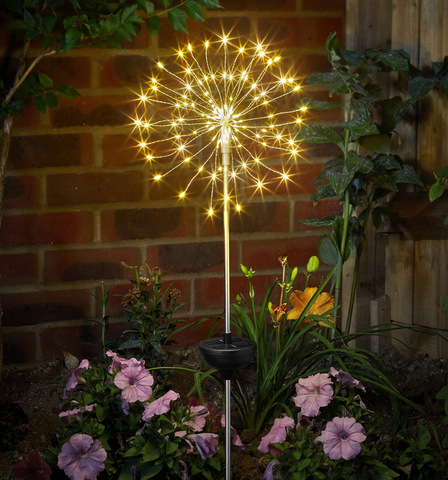 LED Starburst Solar Stake Light